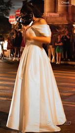 Abito da sposa mikado