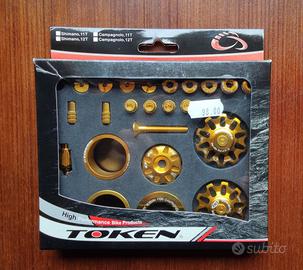 Token Kit Campagnolo Titanio 10-11-12v Ricambi Bic