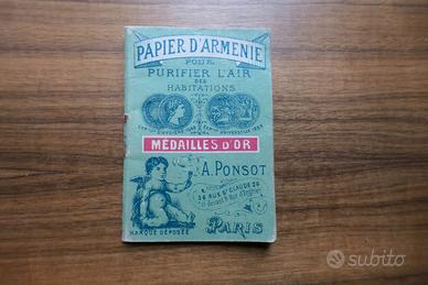 Carta D'Armenia Cartine Purificatrici Aria fine800