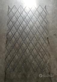 Grate/inferiate in ferro pieno 142x240cm