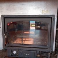 idrocamino termocamino a legna 30kw