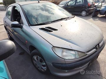 Ricambi PEUGEOT 206 1.4 benzina anno 1999