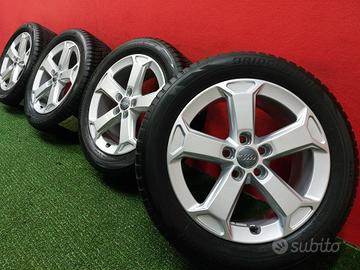 Cerchi Audi Q2 Gomme Invernali Bridgestone 215 55 