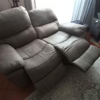 Divano 2 posti con 2 recliner elettrici