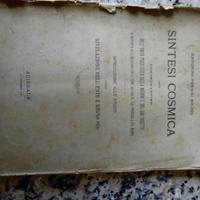 Sintesi cosmica 1896 Antonino Pennisi Mauro