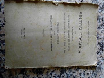 Sintesi cosmica 1896 Antonino Pennisi Mauro