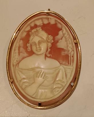 Cameo collana spilla