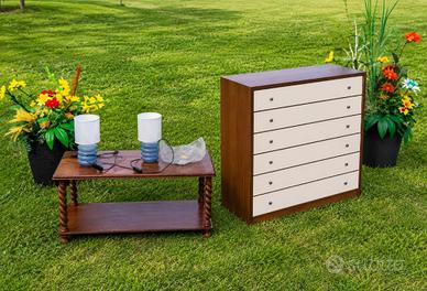 mobile letto con arredo 