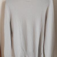 Maglione bianco uomo