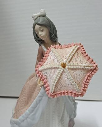LLadrò donna con ombrello rococò Jolie Collectible