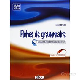 Fiches de grammaire, Terza edizione - Vietri