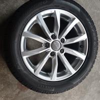 cerchi in lega Audi A3 con gomme da neve