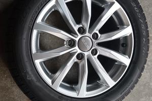 cerchi in lega Audi A3 con gomme da neve