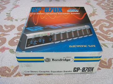 Amplificatore auto analizzatore Grafico GP-870X
