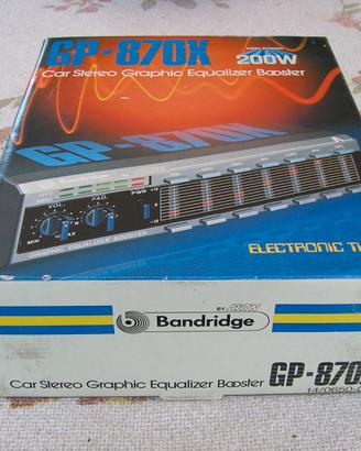 Amplificatore auto analizzatore Grafico GP-870X