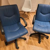 POLTRONCINE UFFICIO BLU