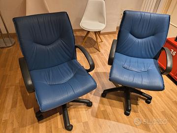POLTRONCINE UFFICIO BLU