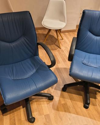 POLTRONCINE UFFICIO BLU