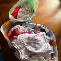 Lotto vestiti neonata 1-6 mesi