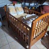 Lettino per bambini+lettino campeggio+cancelletto