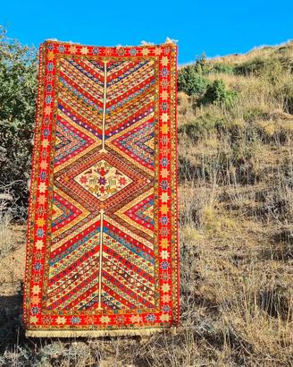 Tappeto  persiano  102x205 lana fatto a mano