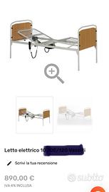 Letto elettrico disabili o anziani