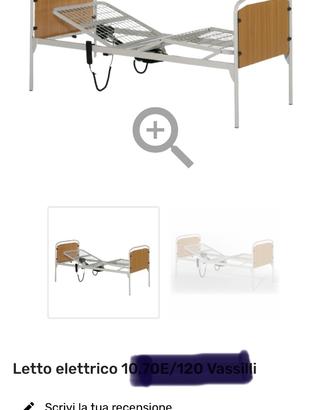 Letto elettrico disabili o anziani