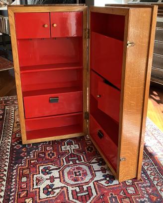 Mobile casa delle bambole in legno vintage anni 60