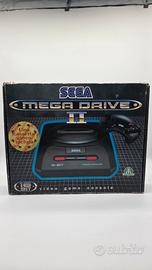 sega mega drive 2 con scatolo e gioco