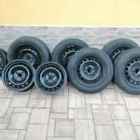 cerchi in ferro di 14 Cinquecento, Punto. Panda