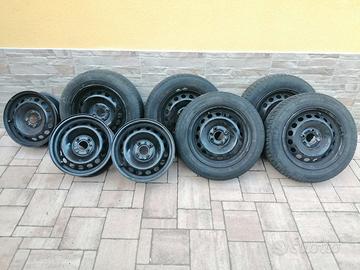 cerchi in ferro di 14 Cinquecento, Punto. Panda