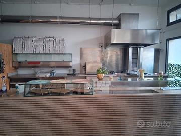 Pizzeria e kebab hamburger