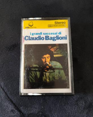 audiocassetta degli anni 80 di Claudio Baglioni 