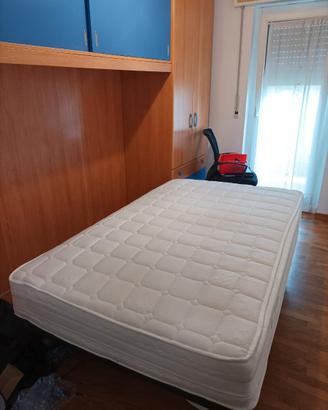 Materasso 120x200 Memory + Rete a doghe ortopedica