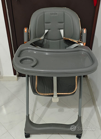 Seggiolone Lindo Grigio