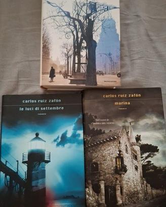 set libri Carlos Ruiz Zafon