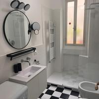 Lavandino Arblu Bianco con base portalavabo