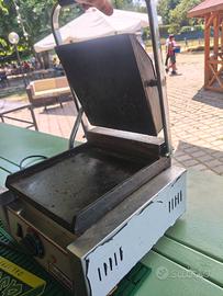 Piastra professionale toast panini