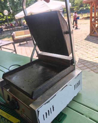 Piastra professionale toast panini
