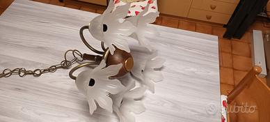 Lampadario a sospensione antiquariato