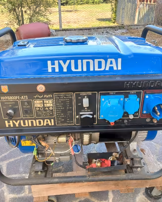 Generatore Hyundai 5.5KW con AVR e ATS (autostart)