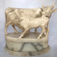 Scultura in marmo stile "Animalier"