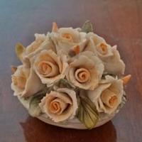 Capodimonte Cestino di Rose 1966