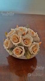 Capodimonte Cestino di Rose 1966