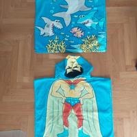 2 accappatoi bambini 2/3anni