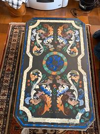 Tavolino in pietra dura vintage