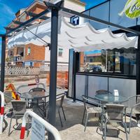 Gazebo Alluminio Telo Scorrevole 3x3 o 3x4 NUOVI 