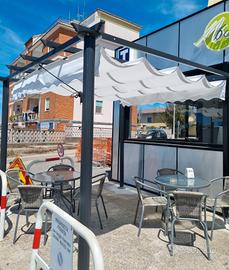 Gazebo Alluminio Telo Scorrevole 3x3 o 3x4 NUOVI 