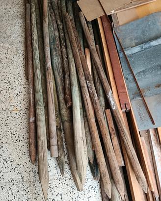Pali in legno 