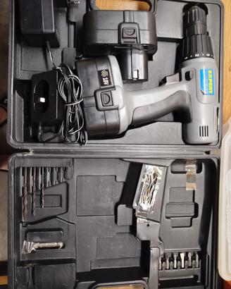 avvitatore con 2 batterie 